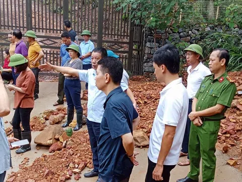 Hé lộ nguyên nhân vụ sạt lở vùi lấp ô tô ở Sóc Sơn