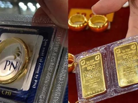 Giá vàng hôm nay mới nhất 15/8: Vàng đồng loạt tăng giá, có loại tăng 200.000 đồng/lượng