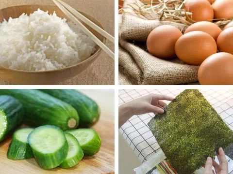 Mách bạn cách làm sandwich kimbap đủ màu sắc, vừa ngon, vừa dễ chế biến