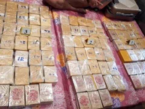TP.HCM: Phát hiện 184 bánh heroin trong căn hộ của hai người nước ngoài