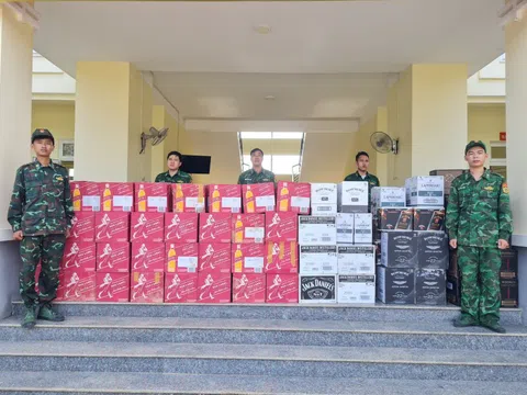 Bình Phước: Thu giữ số lượng lớn rượu ngoại ở khu vực biên giới