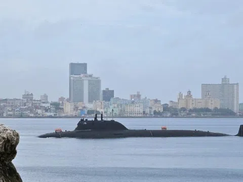 Tàu ngầm Mỹ tới Cuba sau khi lực lượng 4 tàu của Nga tiến vào Havana