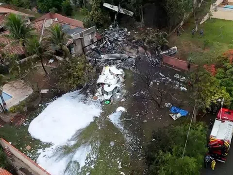 Brazil: Toàn bộ 61 người trên máy bay bị rơi có thể đã thiệt mạng