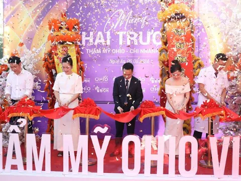 Thẩm mỹ OHIO khai trương chi nhánh mới tại Thành phố Vinh