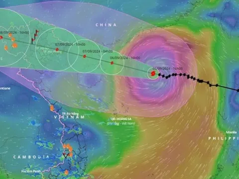 Diễn biến mới nhất bão số 3 Yagi: Đổ bộ đất liền vào chiều 7/9, khuyến cáo người dân ở nhà từ sáng