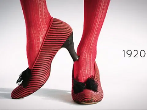 Sự thay đổi \'chóng mặt\' của giày cao gót qua 100 năm