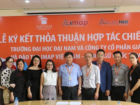 Đại học Đại Nam hợp tác cùng IMAP Việt Nam nâng cao trình độ Tiếng Anh cho sinh viên