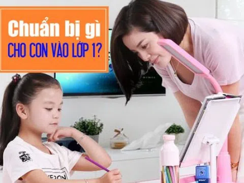 Giúp con làm quen với những nét chữ đầu tiên trước khi vào lớp 1