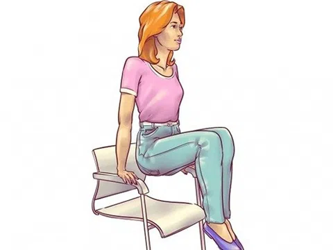 5 động tác chỉ mất 5 phút giúp loại bỏ mỡ bụng hiệu quả, phụ nữ ngồi nhiều nên tập