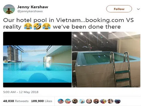 Khách Tây chưng hửng khi đặt khách sạn ở Việt Nam qua mạng và thực tế khi đến nơi