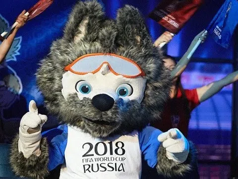 Chú sói Zabivaka - linh vật World Cup 2018 tại Nga