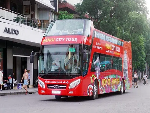 Tuyến xe buýt hai tầng Hanoi City Tour đã chính thức được khai trương