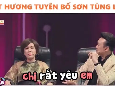 Danh hài Việt Hương là một fan `cứng` của Sơn Tùng M-TP