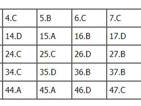 Bài giải đề thi THPT Quốc Gia 2018 môn Anh - Mã đề 405