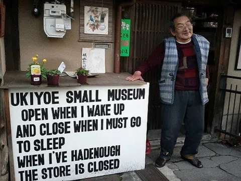 Bảo tàng Nhật Bản đóng cửa theo giờ ngủ của chủ nhân