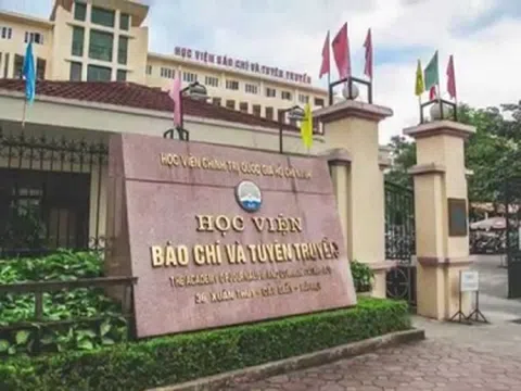 Học viện Báo chí và Tuyên truyền công bố điểm sàn xét tuyển năm 2018