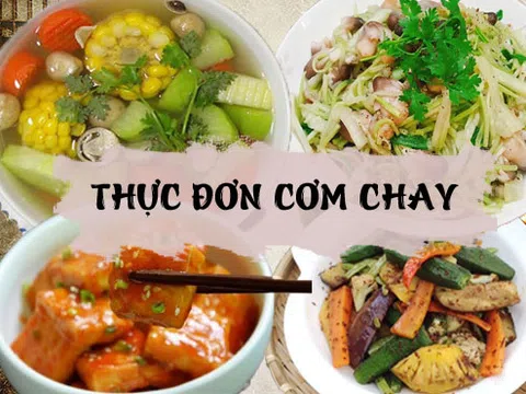 Gợi ý mâm cơm chay ngày rằm cực hấp dẫn