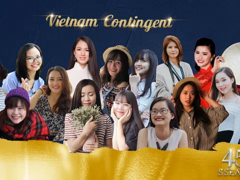 14 gương mặt nữ tham gia Tàu thanh niên Đông Nam Á - Nhật Bản