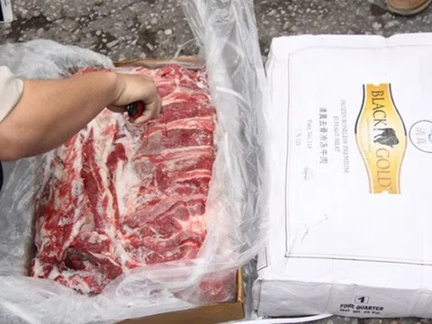 Bị từ chối kiểm dịch, 170 tấn thịt trâu đấu giá bán ra nước ngoài