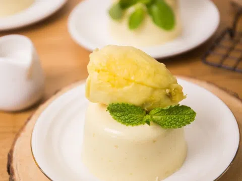 Làm pudding sầu riêng thơm lừng, béo ngậy ăn là mê