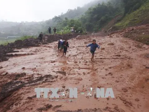 Điện Biên: Nhiều tuyến đường quan trọng bị tê liệt hoàn toàn do mưa lũ kéo dài