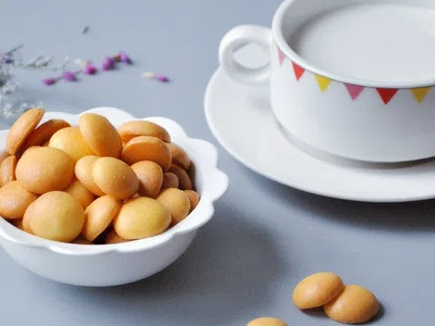 Khéo tay làm bánh quy đồng xu thơm nức mũi