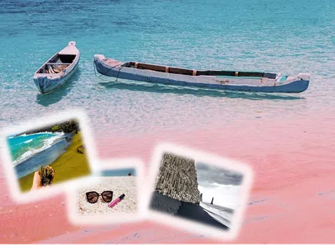 Chán ngắm biển xanh cát trắng bạn phải một lần trải nghiệm 5 bãi cát `cầu vồng` này