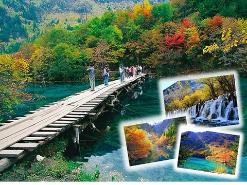 Cửu Trại Câu xứng danh `thiên đường mùa thu` với cảnh sắc đẹp đến mê hồn