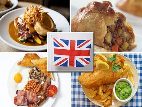 Khám phá những món ngon khiến thực khách xiêu lòng của ẩm thực nước Anh