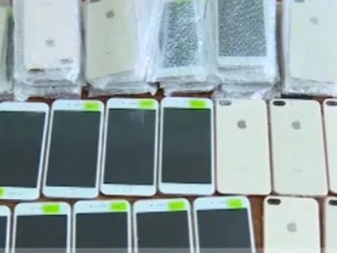 Bắt đối tượng mua 50 chiếc iPhone 8 plus ở chợ Đồng Xuân về bán kiếm lời