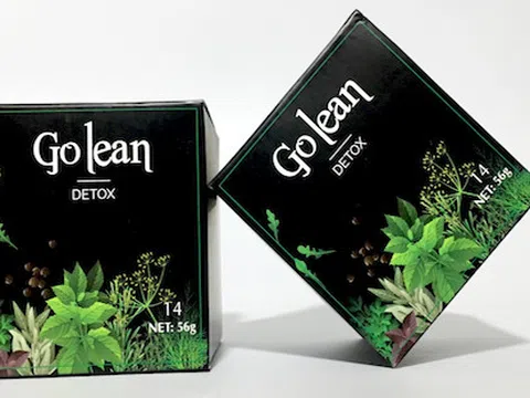 2 lô thực phẩm bảo vệ sức khỏe Go Lean Detox chứa chất cấm bị thu hồi