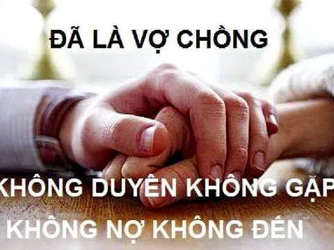 Trên đời này không có đạo nào sâu bằng đạo vợ chồng?