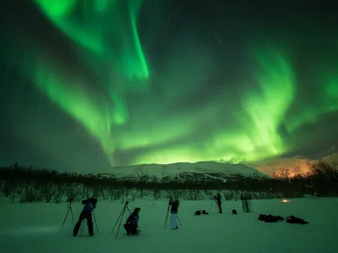 Đi tìm cực quang, ánh sáng kỳ diệu trên bầu trời Bắc Thụy Điển