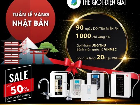 Tập đoàn Fuji Medical cùng Thế Giới Điện Giải mang nước ion kiềm đến hàng triệu người