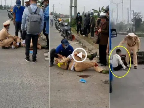 Khởi tố 2 kẻ “thông chốt”, tông gãy tay chân CSGT ở Vĩnh Phúc
