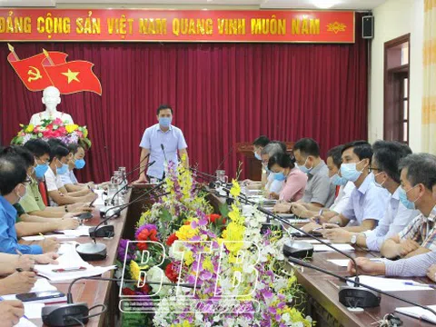 Vũ Thư: Ứng phó khẩn cấp khi địa bàn xuất hiện ca dương tính với SARS-CoV-2