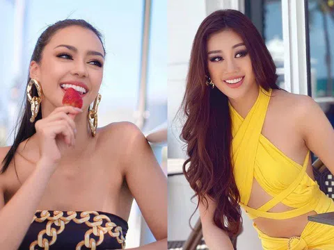 Khánh Vân diện trang phục nổi bật tại Miss Universe