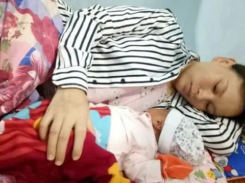 Nữ công nhân khu phong tỏa Bắc Giang sinh con tại phòng trọ
