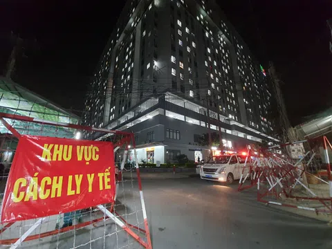 Bình Dương: Phong tỏa chung cư Marina Tower vì liên quan ca nghi mắc Covid-19