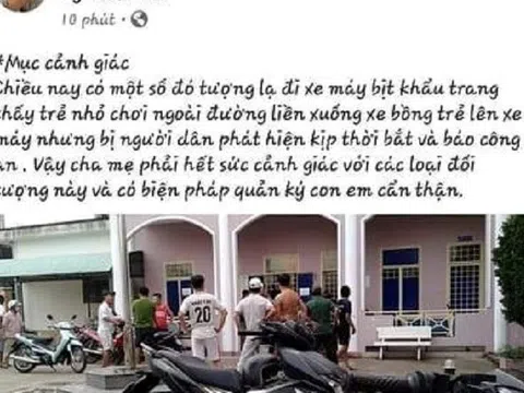 Thực hư thông tin bé gái 4 tuổi ở Quảng Nam bị bắt cóc