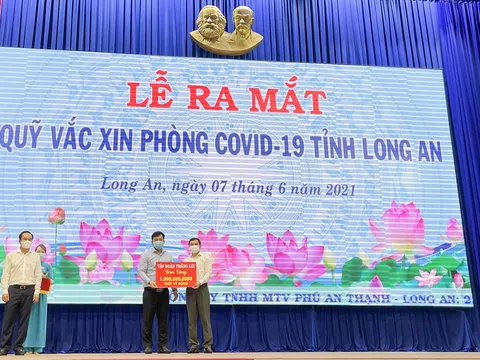 Thắng Lợi Group quyết tâm cùng Long An chống dịch Covid-19