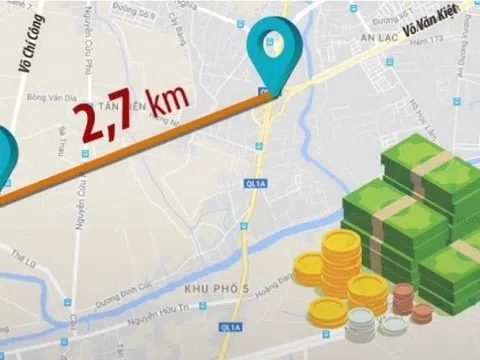 Công ty Yên Khánh bị thu hồi dự án BOT đường nối Võ Văn Kiệt với cao tốc TP. HCM - Trung Lương