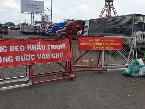 TP.HCM tạm dừng hoạt động tất cả 3 chợ đầu mối để phòng dịch COVID-19