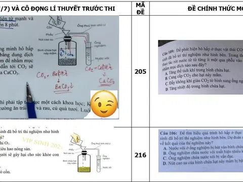 Xác minh vụ đề ôn tập của thầy giáo ở Hà Tĩnh giống đến 80% đề thi tốt nghiệp