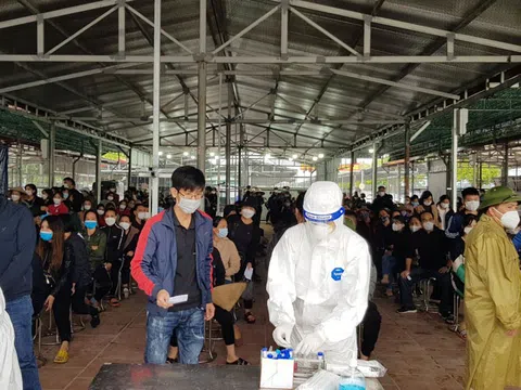 Hà Nội: Xuất hiện F0, chợ vải Ninh Hiệp tạm đóng cửa