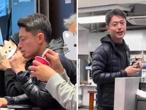 Tài tử hạng A gây chú ý khi xuất hiện với ngoại hình khác lạ