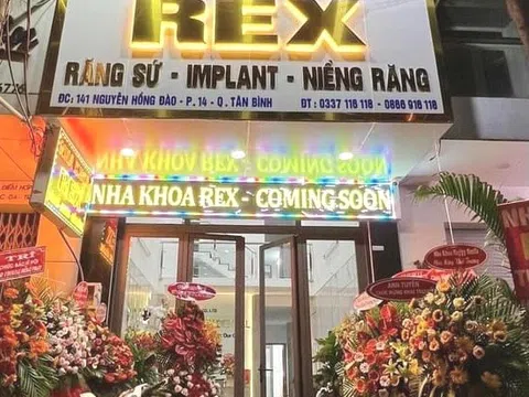 Tưng bừng khai trương phòng khám Nha khoa Rex tại TP.HCM