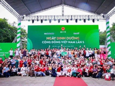 Herbalife Việt Nam đồng hành cùng “Ngày Dinh Dưỡng Cộng Đồng Việt Nam” lần 5 tại Hà Nội để khuyến khích lối sống lành mạnh
