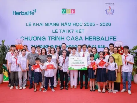 Herbalife Việt Nam hỗ trợ bữa ăn dinh dưỡng hằng ngày cho hơn 3.000 người có hoàn cảnh khó khăn