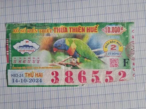 Vụ tờ vé số trúng 2 tỷ bị từ chối trả thưởng: Phó Chủ tịch UBND Tp.Huế chỉ đạo thế nào?